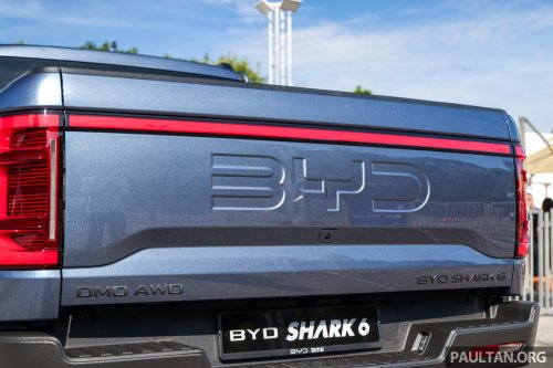 BYD Shark 6 pick-up previewed in Malaysia – 436 PS and 650 Nm DMO plug-in hybrid, 0-100 km/h in 5.7 secs
