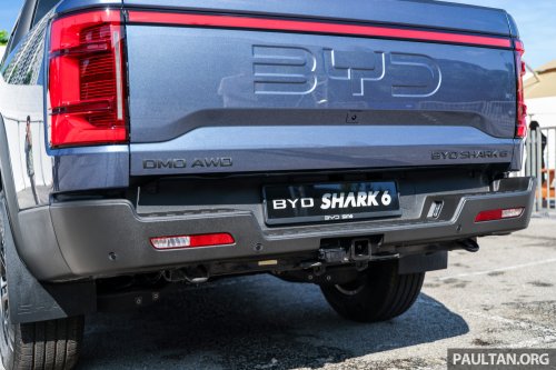 BYD Shark 6 pick-up previewed in Malaysia – 436 PS and 650 Nm DMO plug-in hybrid, 0-100 km/h in 5.7 secs
