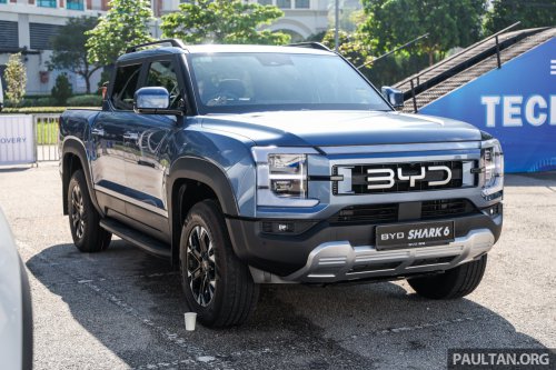 BYD Shark 6 pick-up previewed in Malaysia – 436 PS and 650 Nm DMO plug-in hybrid, 0-100 km/h in 5.7 secs
