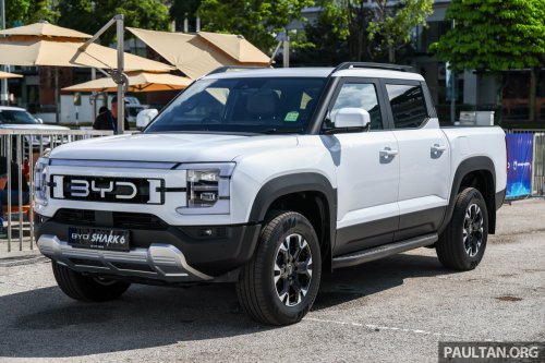 BYD Shark 6 pick-up previewed in Malaysia – 436 PS and 650 Nm DMO plug-in hybrid, 0-100 km/h in 5.7 secs