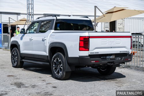 BYD Shark 6 pick-up previewed in Malaysia – 436 PS and 650 Nm DMO plug-in hybrid, 0-100 km/h in 5.7 secs