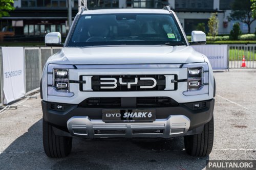 BYD Shark 6 pick-up previewed in Malaysia – 436 PS and 650 Nm DMO plug-in hybrid, 0-100 km/h in 5.7 secs