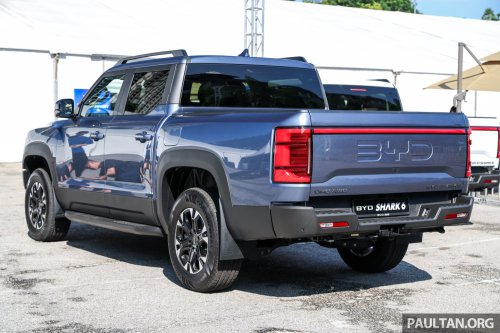 BYD Shark 6 pick-up previewed in Malaysia – 436 PS and 650 Nm DMO plug-in hybrid, 0-100 km/h in 5.7 secs