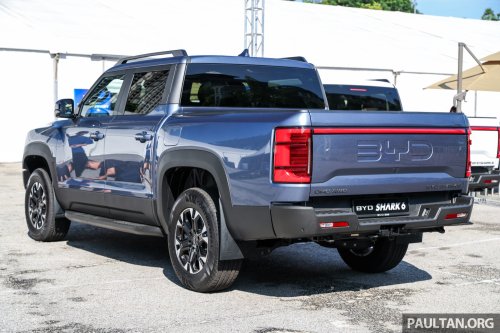 BYD Shark 6 pick-up previewed in Malaysia – 436 PS and 650 Nm DMO plug-in hybrid, 0-100 km/h in 5.7 secs
