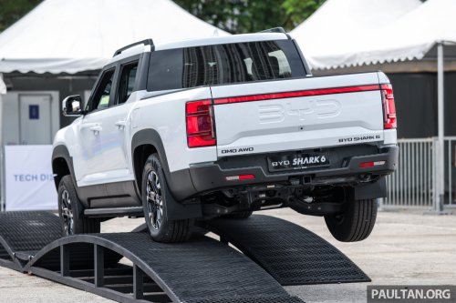 BYD Shark 6 pick-up previewed in Malaysia – 436 PS and 650 Nm DMO plug-in hybrid, 0-100 km/h in 5.7 secs