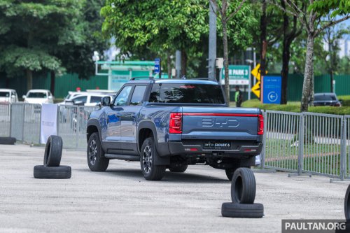 BYD Shark 6 pick-up previewed in Malaysia – 436 PS and 650 Nm DMO plug-in hybrid, 0-100 km/h in 5.7 secs