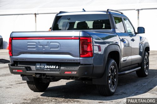 BYD Shark 6 pick-up previewed in Malaysia – 436 PS and 650 Nm DMO plug-in hybrid, 0-100 km/h in 5.7 secs