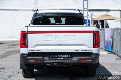 BYD Shark 6 pick-up previewed in Malaysia – 436 PS and 650 Nm DMO plug-in hybrid, 0-100 km/h in 5.7 secs