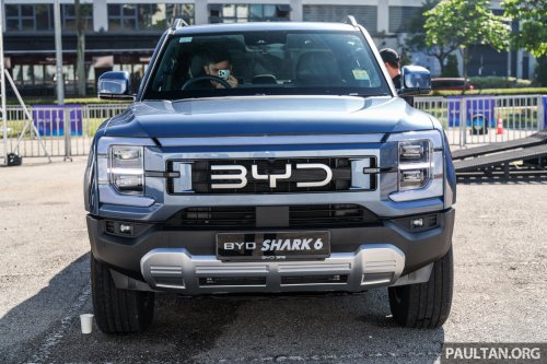 BYD Shark 6 pick-up previewed in Malaysia – 436 PS and 650 Nm DMO plug-in hybrid, 0-100 km/h in 5.7 secs