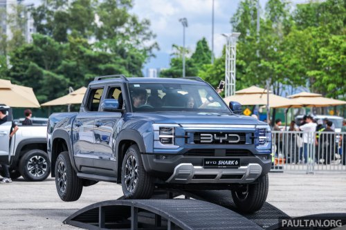BYD Shark 6 pick-up previewed in Malaysia – 436 PS and 650 Nm DMO plug-in hybrid, 0-100 km/h in 5.7 secs