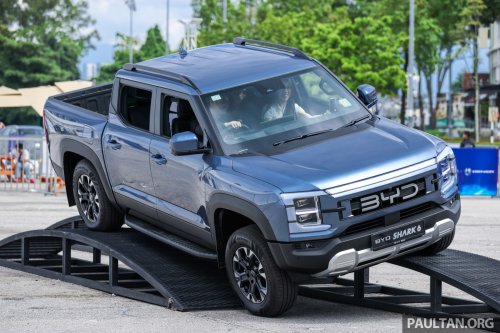 BYD Shark 6 pick-up previewed in Malaysia – 436 PS and 650 Nm DMO plug-in hybrid, 0-100 km/h in 5.7 secs