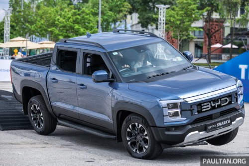 BYD Shark 6 pick-up previewed in Malaysia – 436 PS and 650 Nm DMO plug-in hybrid, 0-100 km/h in 5.7 secs