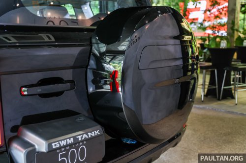 GWM Tank 500 HEV Black Edition in Malaysia – flagship SUV gets a full black exterior, RM336,800