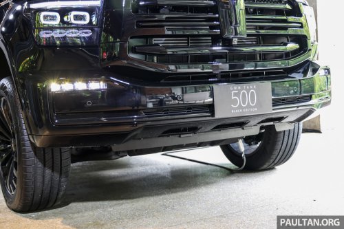 GWM Tank 500 HEV Black Edition in Malaysia – flagship SUV gets a full black exterior, RM336,800