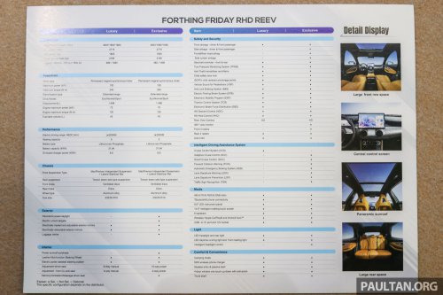 Forthing Friday EV, REEV to launch in Malaysia for RM130k? Dongfeng sub-brand to bring V9 MPV in 2026