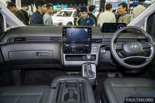 Hyundai, Hyundai Staria, Hyundai Staria CKD in new Stormy Sea colour on show at ACE 2025 – RM180k-268k, same as CBU prices