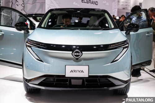 2026 Nissan Ariya facelift debuts at Japan Mobility Show – new looks, Google built-in, softer suspension