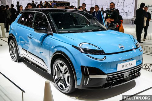 Nissan Micra EV shown in Japan – sixth-gen hatch is now an EV with up to 418 km of WLTP range, 150 PS