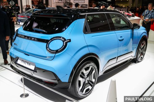 Nissan, Nissan Micra, Nissan Micra EV shown in Japan – sixth-gen hatch is now an EV with up to 418 km of WLTP range, 150 PS