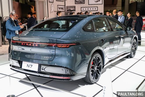 Nissan, Dongfeng, Nissan N7 on display in Japan – EV sedan based on a Dongfeng with up to 635 km CLTC; fr RM70k in China