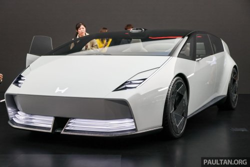 Honda 0 Saloon, 0 SUV EV prototypes shown in Japan – SUV to go on sale by 1H 2026, followed by saloon