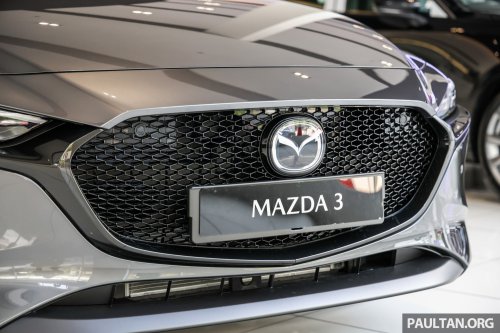 2025 Mazda 3 1.5L High Plus launched in Malaysia – similar kit to 2.0L High Plus but RM46k less; fr RM120k
