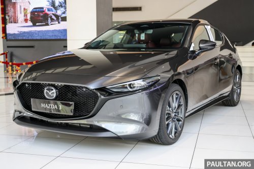 2025 Mazda 3 1.5L High Plus launched in Malaysia – similar kit to 2.0L High Plus but RM46k less; fr RM120k