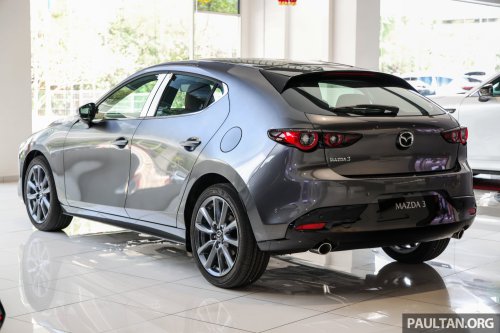 2025 Mazda 3 1.5L High Plus launched in Malaysia – similar kit to 2.0L High Plus but RM46k less; fr RM120k