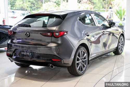 2025 Mazda 3 1.5L High Plus launched in Malaysia – similar kit to 2.0L High Plus but RM46k less; fr RM120k