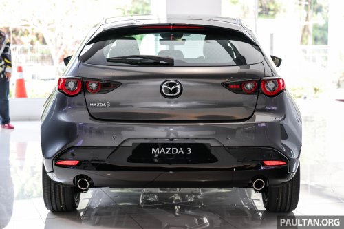 2025 Mazda 3 1.5L High Plus launched in Malaysia – similar kit to 2.0L High Plus but RM46k less; fr RM120k