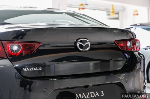 2025 Mazda 3 1.5L High Plus launched in Malaysia – similar kit to 2.0L High Plus but RM46k less; fr RM120k