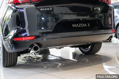 2025 Mazda 3 1.5L High Plus launched in Malaysia – similar kit to 2.0L High Plus but RM46k less; fr RM120k