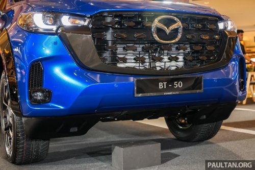 2025 Mazda BT-50 facelift launched in Malaysia – sole 3.0D variant from RM140k; revised exterior, interior