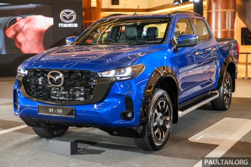 2025 Mazda BT-50 facelift launched in Malaysia – sole 3.0D variant from RM140k; revised exterior, interior