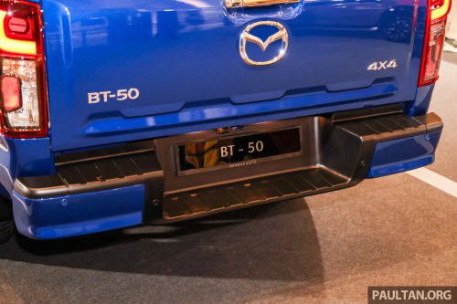 2025 Mazda BT-50 facelift launched in Malaysia – sole 3.0D variant from RM140k; revised exterior, interior