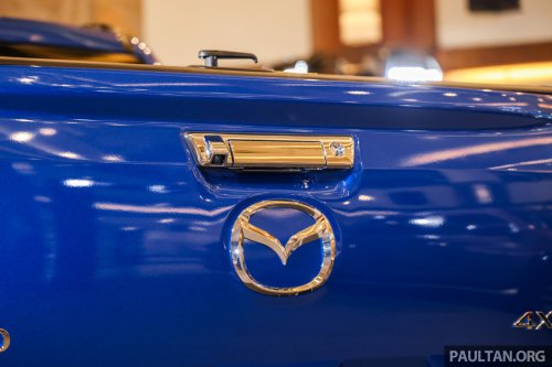 2025 Mazda BT-50 facelift launched in Malaysia – sole 3.0D variant from RM140k; revised exterior, interior