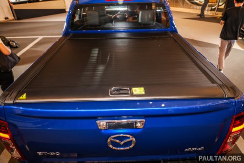 2025 Mazda BT-50 facelift launched in Malaysia – sole 3.0D variant from RM140k; revised exterior, interior