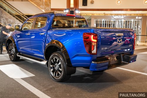 Mazda, Mazda BT-50, 2025 Mazda BT-50 facelift launched in Malaysia – sole 3.0D variant from RM140k; revised exterior, interior