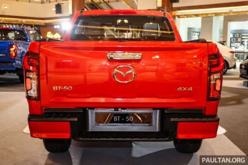 2025 Mazda BT-50 facelift launched in Malaysia – sole 3.0D variant from RM140k; revised exterior, interior