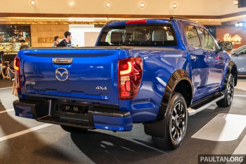 Mazda, Mazda BT-50, 2025 Mazda BT-50 facelift launched in Malaysia – sole 3.0D variant from RM140k; revised exterior, interior