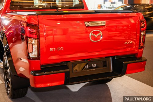 2025 Mazda BT-50 facelift launched in Malaysia – sole 3.0D variant from RM140k; revised exterior, interior