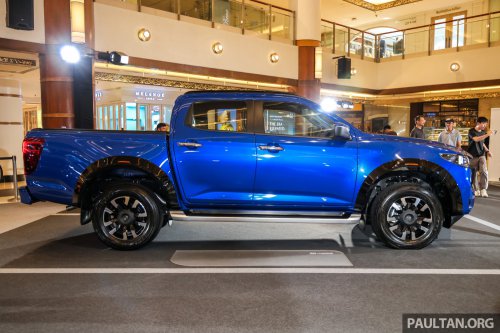 2025 Mazda BT-50 facelift launched in Malaysia – sole 3.0D variant from RM140k; revised exterior, interior