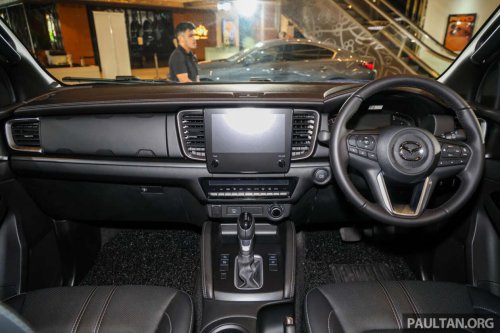 2025 Mazda BT-50 facelift launched in Malaysia – sole 3.0D variant from RM140k; revised exterior, interior
