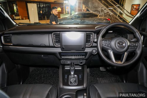 2025 Mazda BT-50 facelift launched in Malaysia – sole 3.0D variant from RM140k; revised exterior, interior