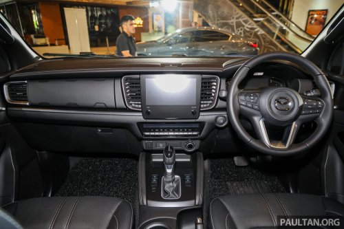 2025 Mazda BT-50 facelift launched in Malaysia – sole 3.0D variant from RM140k; revised exterior, interior