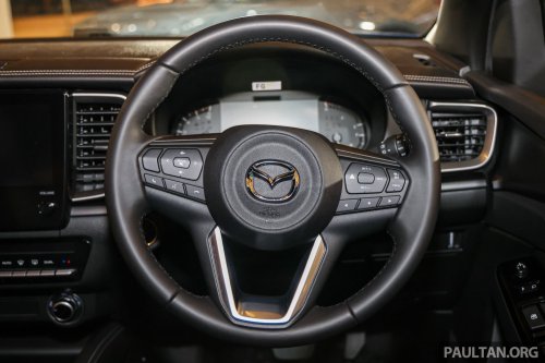 2025 Mazda BT-50 facelift launched in Malaysia – sole 3.0D variant from RM140k; revised exterior, interior