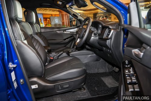 2025 Mazda BT-50 facelift launched in Malaysia – sole 3.0D variant from RM140k; revised exterior, interior