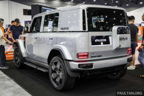 SUV, iCaur V23 on display at ACE 2025 – see the retro-styled SUV at Setia City Convention Centre, from RM145k est