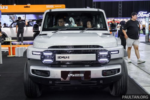 iCaur V23 on display at ACE 2025 – see the retro-styled SUV at Setia City Convention Centre, from RM145k est