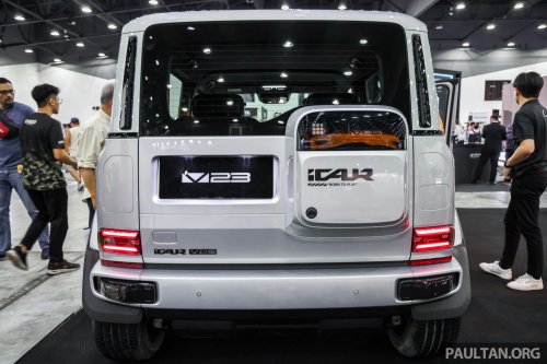 iCaur V23 on display at ACE 2025 – see the retro-styled SUV at Setia City Convention Centre, from RM145k est